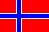 Norsk flagg. Norsk språk er valgt.